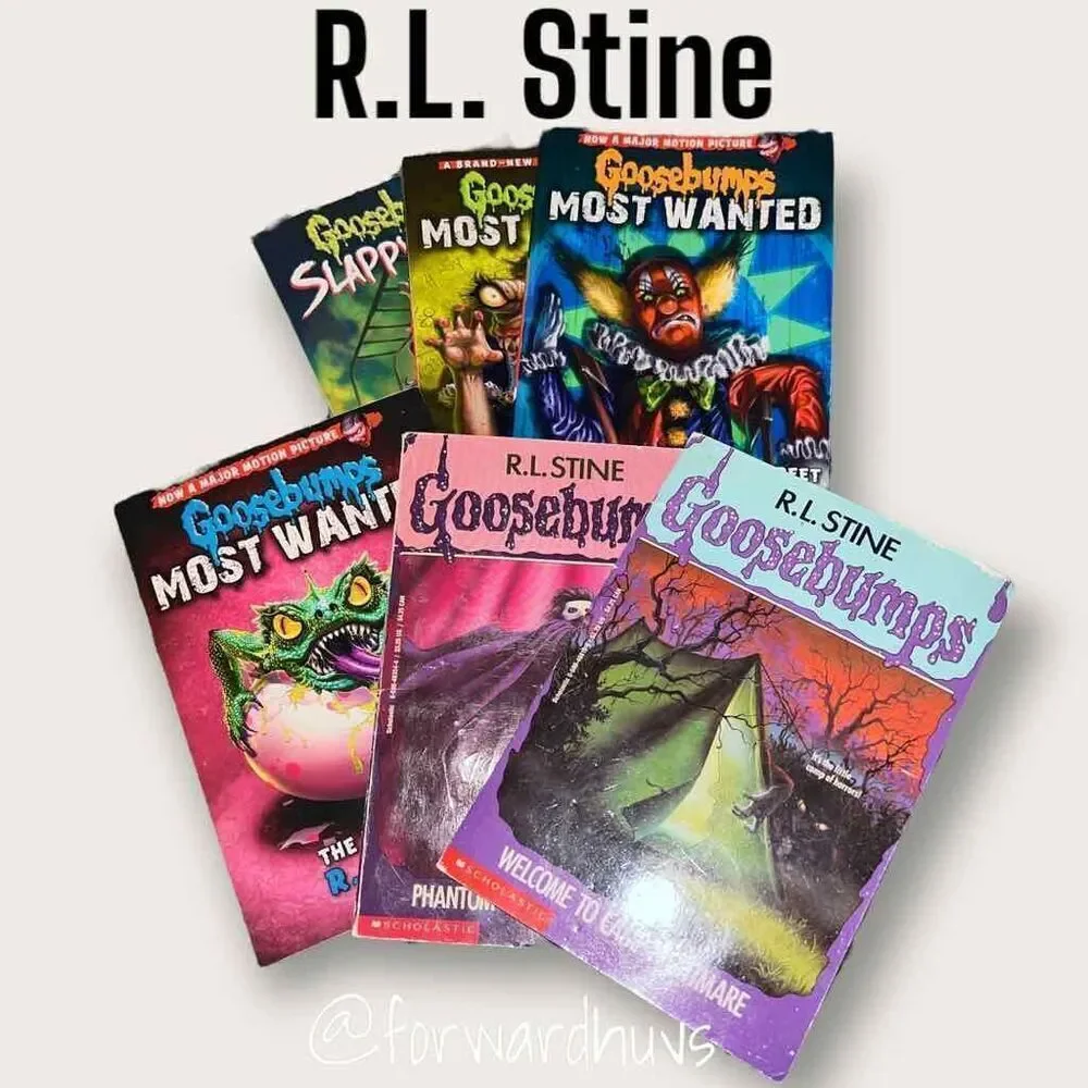 Goosebumps Lot of 6 Books